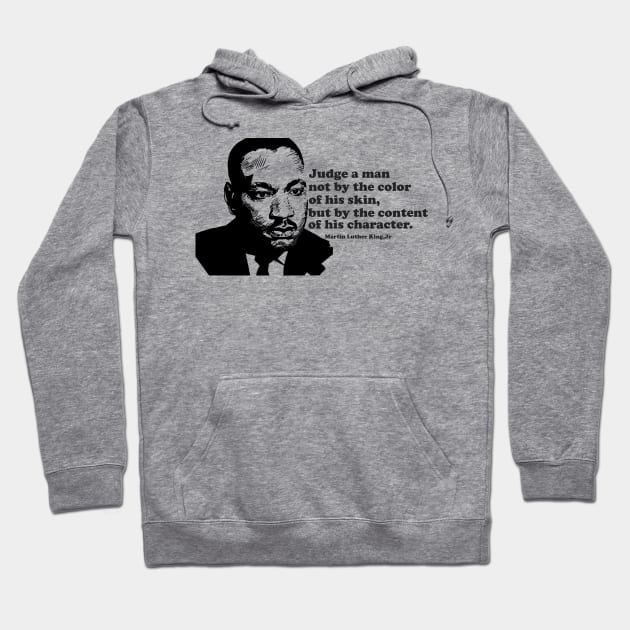 Martin Luther King quotes Hoodie by Verge of Puberty